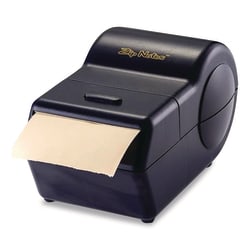 Essendant&nbsp;Zip Notes Administrator Dispenser  For 3x3 Pads  Black  Includes 150 ft Roll of Sticky Paper and 2 AA Batteries