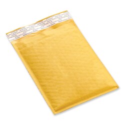 Essendant&nbsp;Universal Peel Seal Strip Cushioned Mailer  0  Extension Flap  Self-Adhesive Closure  6x10  25/Carton