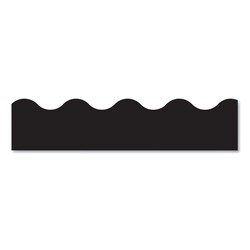 Essendant TREND Terrific Trimmers Solid Colors Board Trim  2 25x39 ft  Black