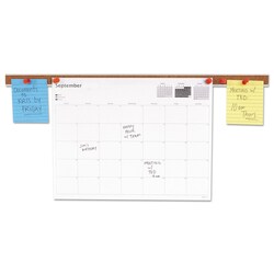 Essendant&nbsp;Universal Cork Bulletin Bar  1x18  Brown/Silver
