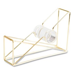 Essendant&nbsp;U Brands Vena Tape Dispenser  1 Core  Metal  Gold