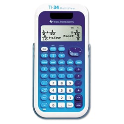 Essendant&nbsp;Texas Instruments TI-34 MultiView Scientific Calculator  16-Digit LCD