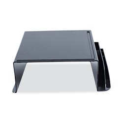 Essendant&nbsp;Universal Recycled Telephone Stand and Message Center  12 25x10 5x5 25  Black