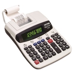 Essendant&nbsp;Victor 1310 Big Print Commercial Thermal Printing Calculator  Black Print  6 Lines/Sec