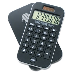 Essendant&nbsp;Victor 900 Antimicrobial Pocket Calculator  8-Digit LCD