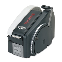 Essendant Universal Manual Tape Dispenser for Gummed Packing Tape  3 Core  48 oz Reservoir  Stainless Steel Blades  Black