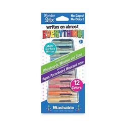 Essendant&nbsp;TPG Creations Wonder Stix  3 75x0 2  Assorted Colors  12/Pack