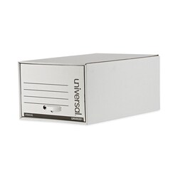 Essendant&nbsp;Universal Heavy-Duty Storage Drawers  Legal Files  17 25x25 5x11 5  White  6/Carton