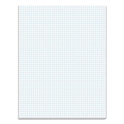 Essendant TOPS Quadrille Pads  Quadrille Rule (5 sq/in)  50 White 8 5x11 Sheets
