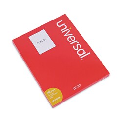 Essendant&nbsp;Universal Copier Mailing Labels  Copiers  8 5x11  White  100/Box
