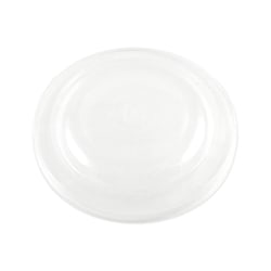 Essendant World Centric PLA Lids for Fiber Bowls  7 5 Diameterx1 h  Clear  Plastic  300/Carton