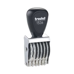 Essendant Trodat Rubber Numberer  Conventional  Type Size 2  Eight Bands