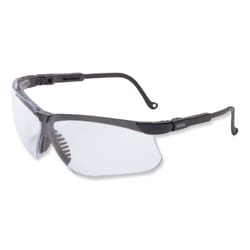 Essendant&nbsp;Honeywell Uvex Genesis Safety Eyewear  Black Nylon Frame  Clear Polycarbonate Lens