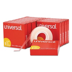 Essendant&nbsp;Universal Invisible Tape  1 Core  0 5x36 yds  Clear  12/Pack