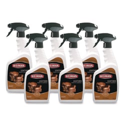Essendant WEIMAN Leather Cleaner and Conditioner  Floral Scent  22 oz Trigger Spray Bottle  6/CT