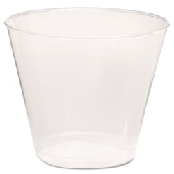 Essendant&nbsp;WNA Comet Plastic Tumbler  Squat  5 oz  Clear  50/Pack  20 Packs/Carton