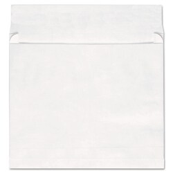 Essendant&nbsp;Universal Deluxe Tyvek Expansion Envelopes  Open-Side  2 Capacity  13 1/2  Square Flap  Self-Adhesive Closure  10x13  White  100/BX