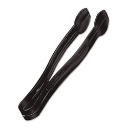 Essendant&nbsp;WNA Tongs  Plastic  9  Black  48/Carton