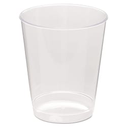 Essendant&nbsp;WNA Comet Plastic Tumbler  Tall  8 oz  Clear  25/Pack  20 Packs/Carton