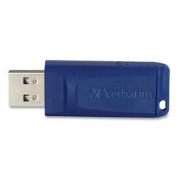 Essendant&nbsp;Verbatim Classic USB 2 0 Flash Drive  64 GB  Blue
