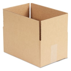 Essendant&nbsp;Universal Fixed-Depth Corrugated Shipping Boxes  Regular Slotted Container (RSC)  8x12x6  Brown Kraft  25/Bundle