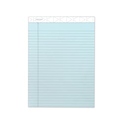 Essendant&nbsp;TOPS Prism plus  Colored Writing Pads  Wide/Legal Rule  50 Pastel Blue 8 5x11 75 Sheets  12/Pack