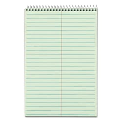Essendant&nbsp;TOPS Gregg Steno Pads  Gregg Rule  80 Green-Tint 6x9 Sheets