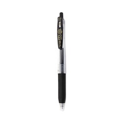 Essendant Zebra Sarasa Clip Gel Pen Retractable Medium 0 7 mm Black Ink