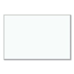 Essendant&nbsp;U Brands Melamine Dry Erase Board  72x48 (Actual Size- 70x47)  White Surface  Satin Aluminum Frame