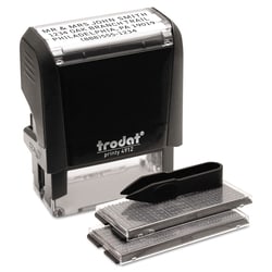 Essendant&nbsp;Trodat Printy Do It Yourself Self-Inking Message Stamp  0 75x1 88  Black