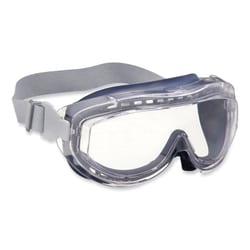 Essendant Honeywell Uvex Flex Seal OTG Goggles  Clear HydroShield Anti-Fog/Anti-Scratch Lens  Clear/Navy/Gray Frame