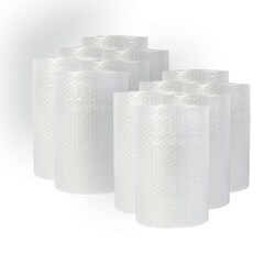 Essendant&nbsp;Universal Bubble Packaging  0 19 Thick  12x30 ft  Perforated Every 12  Clear  12/Carton