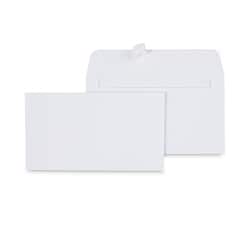 Essendant&nbsp;Universal Peel Seal Strip Business Envelope  6 3/4  Square Flap  Self-Adhesive Closure  3 63x6 5  White  100/Box