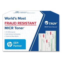 Essendant TROY 0281081001 43X High-Yield MICR Toner Secure  Alternative for HP C8543X  Black