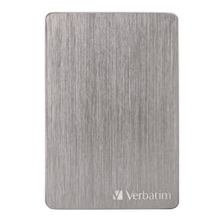 Essendant&nbsp;Verbatim Store n  Go ALU Slim Portable Hard Drive  1 TB  USB 3 2 Gen 1  Space Gray