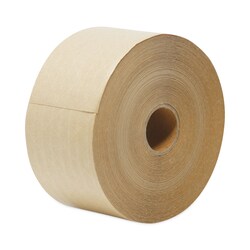 Essendant General Supply Glass-Fiber Reinforced Gummed Kraft Sealing Tape  3 Core  3x375 ft  Brown  8/Carton
