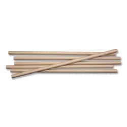 Essendant&nbsp;World Centric Sustainable Kraft Paper Straws  8  6 000/Carton