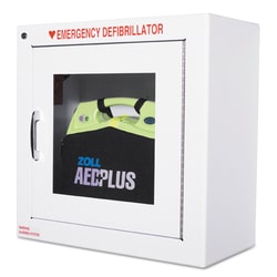 Essendant ZOLL AED Wall Cabinet  17wx9 5dx17h  White