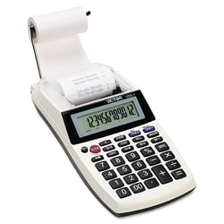 Essendant&nbsp;Victor 1205-4 Palm/Desktop One-Color Printing Calculator  Black Print  2 Lines/Sec