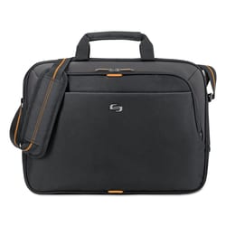 Essendant Solo Urban Slim Brief  Fits Devices Up to 15 6  Polyester  16 5x2x11 75  Black