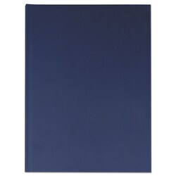 Essendant&nbsp;Universal Casebound Hardcover Notebook  1-Subject  Wide/Legal Rule  Dark Blue Cover  (150) 10 25x7 63 Sheets