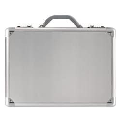 Essendant Solo Pro Attache Fits Devices Up to 17 3 Aluminum 18x5x13 Titanium,