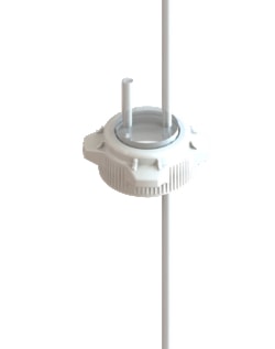 Foxx Life Sciences&nbsp;EZBio Silicone Cap System, 83B Overmolded Caps, PP, with 4x 1/4