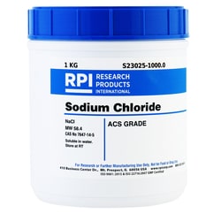 Research Products International Corp&nbsp;Sodium Chloride ACS 1 KG