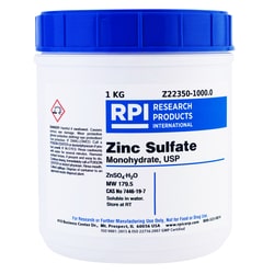 Research Products International Corp&nbsp;Zinc Sulfate Monohydrt USP 1KG
