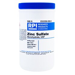 Research Products International Corp ZincSulfate Monohydrt USP 500G