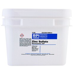 Research Products International Corp&nbsp;Zinc Sulfate Monohydrt USP 5KG