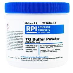 Research Products International Corp TG Buffer Powder 10X Powder 1L