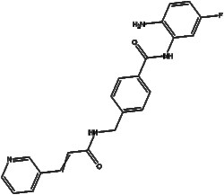 Apexbio Technology LLC Chidamide(Synonyms: Epidaza, HBI-8000, CS055, Tucidinostat,