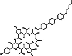 Apexbio Technology LLC&nbsp;Anidulafungin(Synonyms: Eraxis, Ecalta, LY303366, VER-002, Anidulafungin acetate, V-echinocandin, Vicuron echinocandin), 250mg, CAS: 166663-25-8.